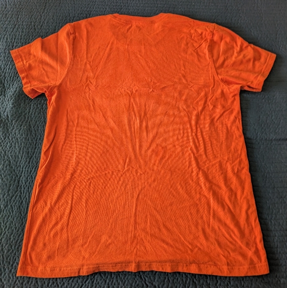 Adidas Men Large "Your Game is Trash" Shirt Orange 102024 - Picture 3 of 7